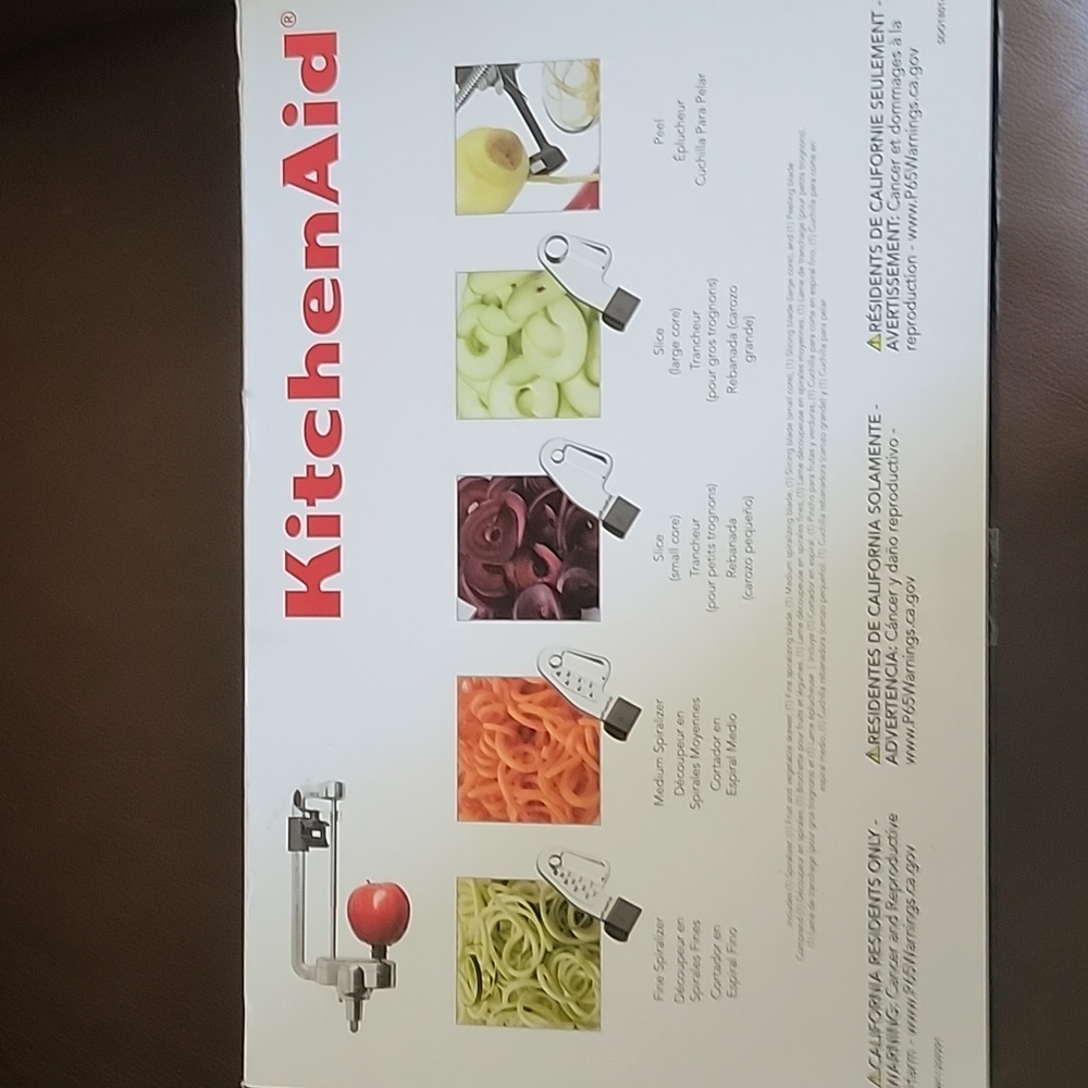 Kitchenaid stand mixer attachment